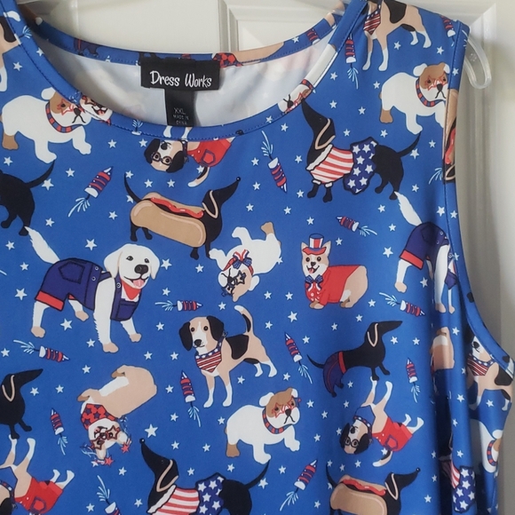 Dress Works Fourth of July Swing Dress - Picture 2 of 3